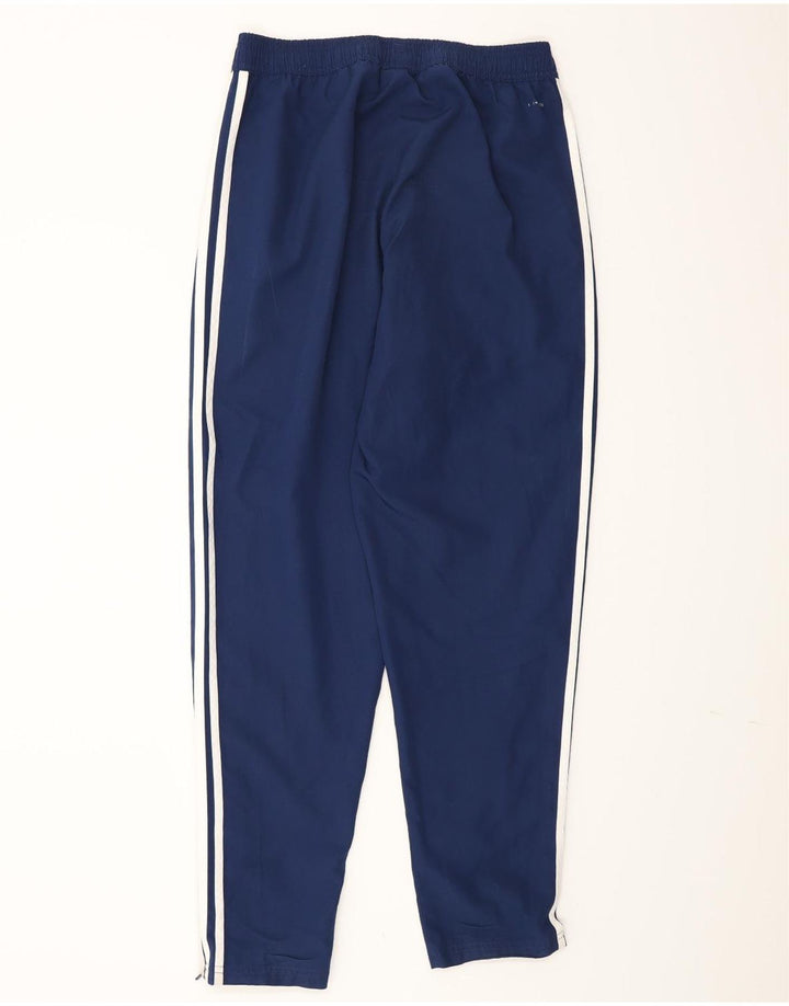 Męskie spodnie dresowe Adidas, średni granatowy poliester