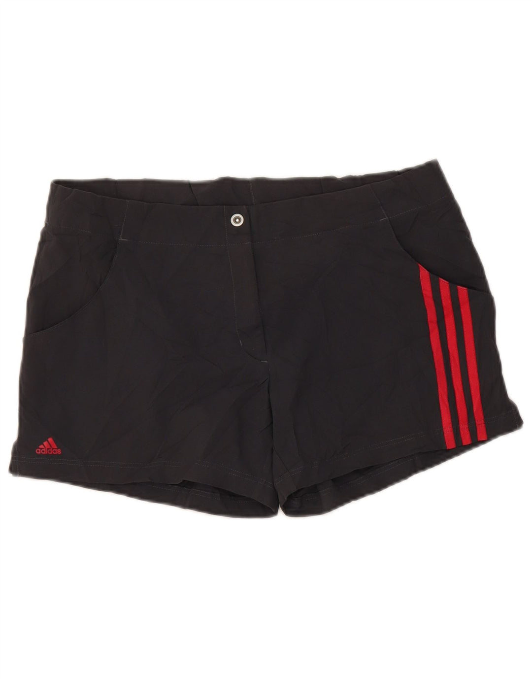 Damskie spodenki Adidas Climalite UK 12 Medium W34 Szary poliester