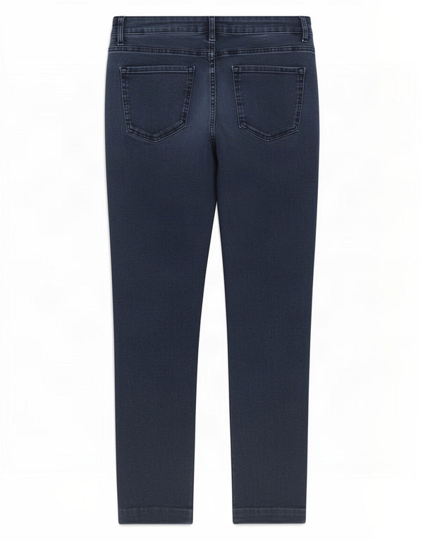 Marks & Spencer Damskie proste dżinsy UK 12 Medium W30 L27 Granatowe