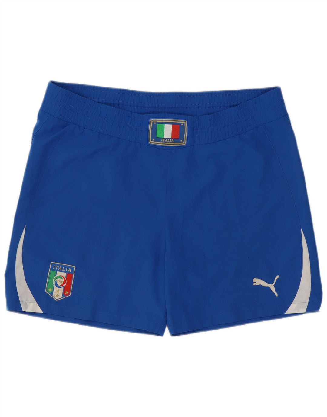 Męskie spodenki sportowe Puma Italia Graphic, duże, niebieskie, z poliestru