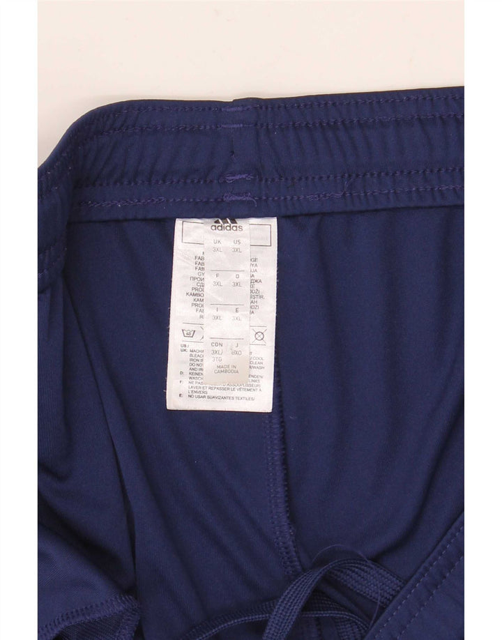 Męskie spodenki sportowe Adidas Aeroready 3XL granatowy poliester
