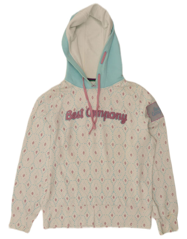Bluza z kapturem Best Company marki Olmes Carretti UK 10 Small White