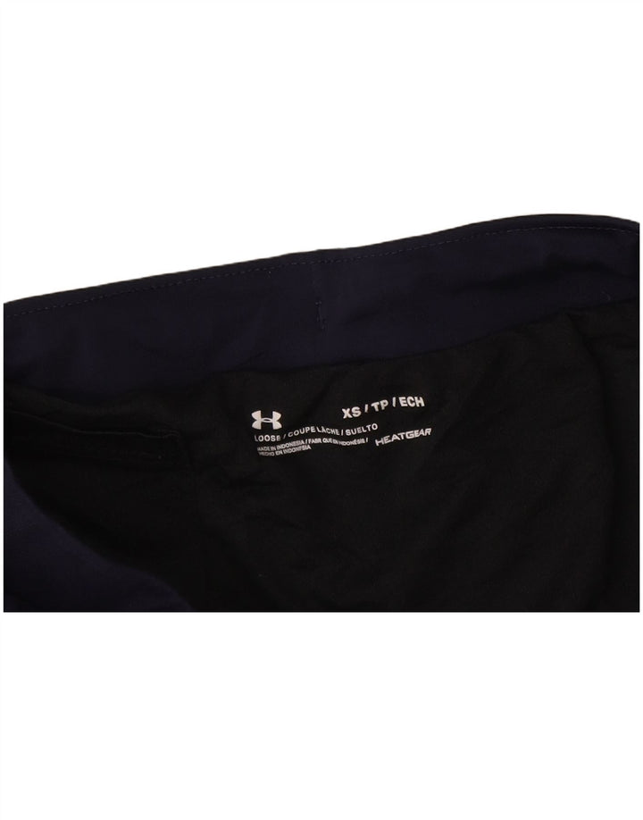 Damskie spodenki sportowe UNDER ARMOUR Heat Gear UK 4 XS, granatowe