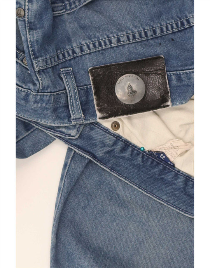 Jeansy męskie Trussardi Bootcut W31 L32 Niebieskie Bawełniane