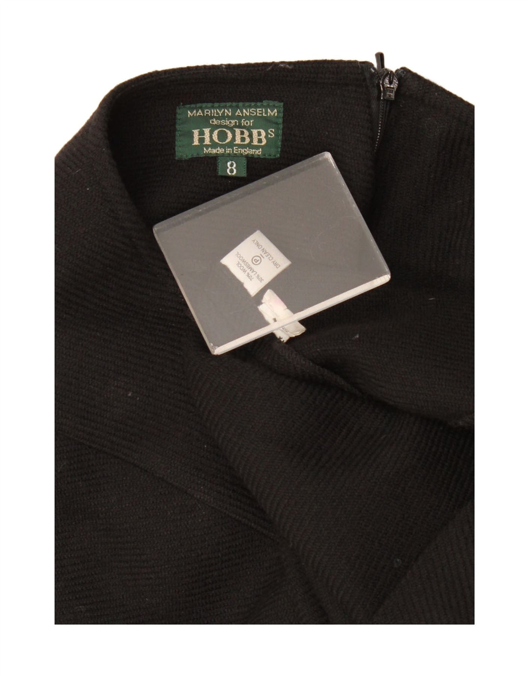 Spódnica damska Maxi Hobbs UK 8 Small W30 Czarna wełna