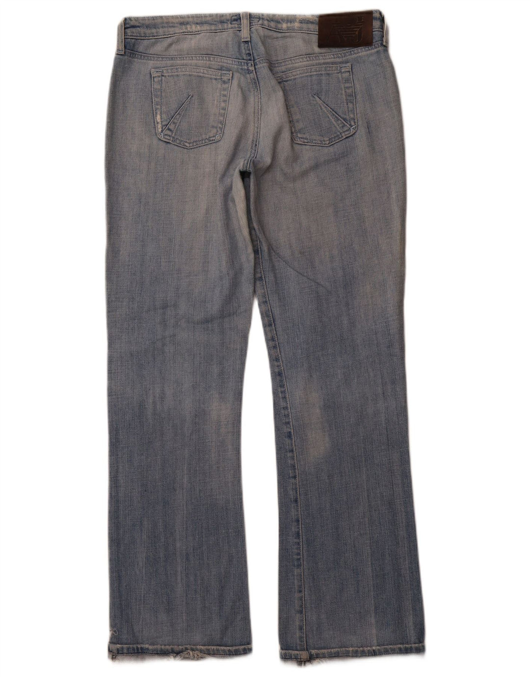 Damskie jeansy Bootcut ARMANI W30 L31 Niebieskie, bawełniane