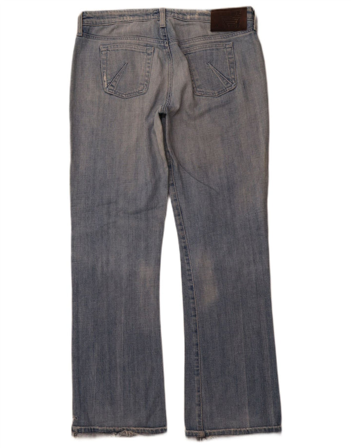 Damskie jeansy Bootcut ARMANI W30 L31 Niebieskie, bawełniane