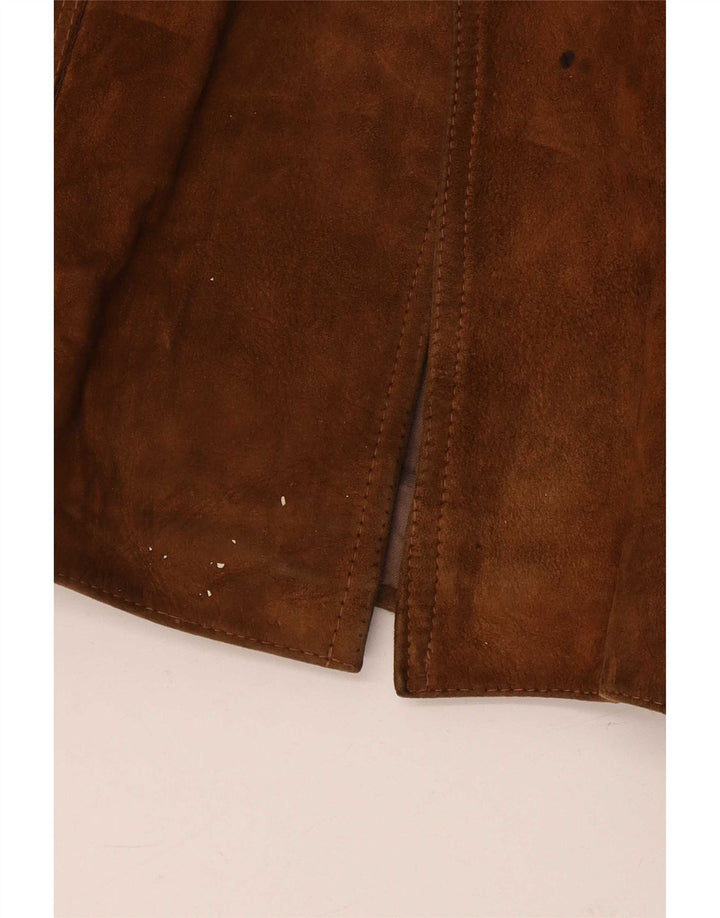 Męska kurtka zamszowa vintage UK 38 Medium Beige