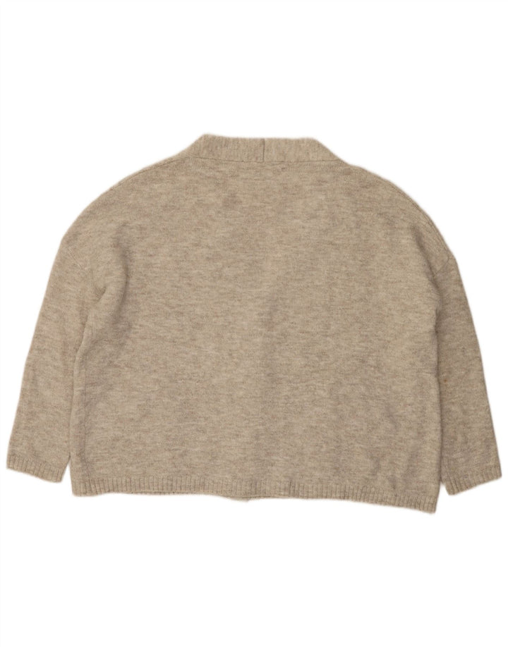Damski sweter oversize Zara UK 10 Small Grey Flecked