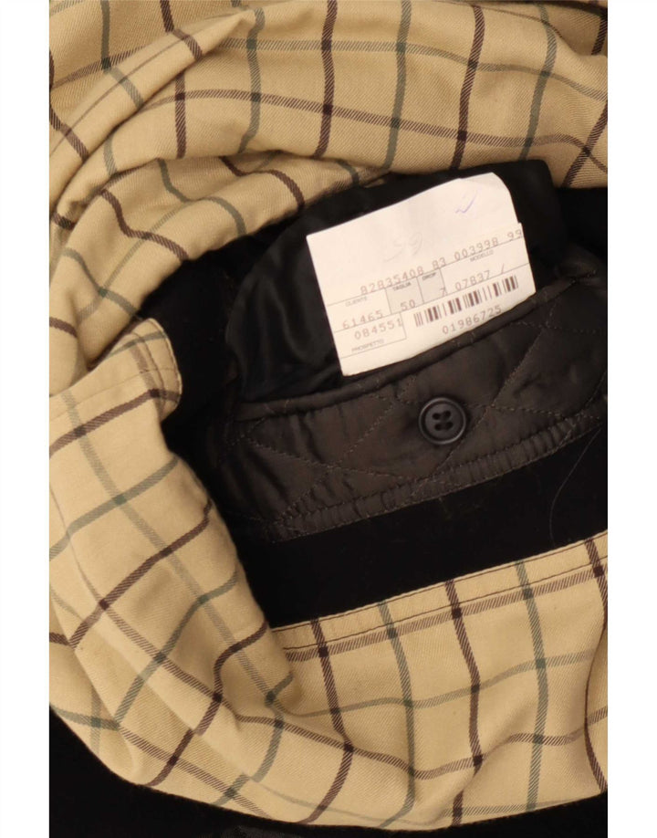 Płaszcz męski Pierre Cardin IT 50, duży, czarny, wełniany