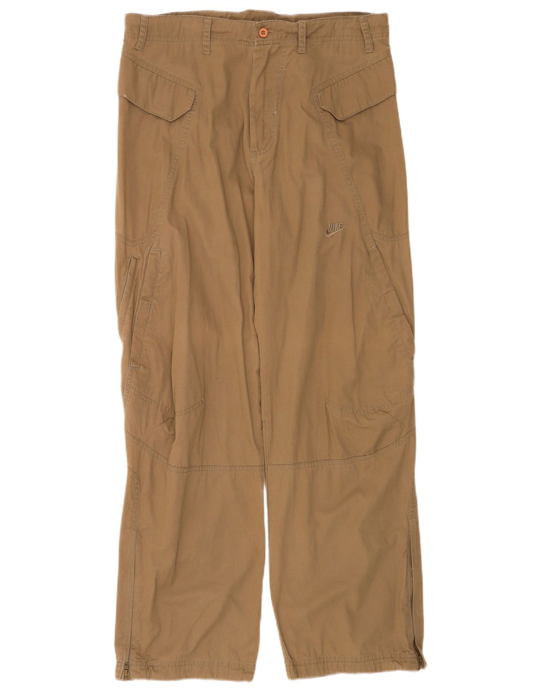 Męskie spodnie cargo Nike Straight Cargo Medium W30 L30 Beżowa bawełna
