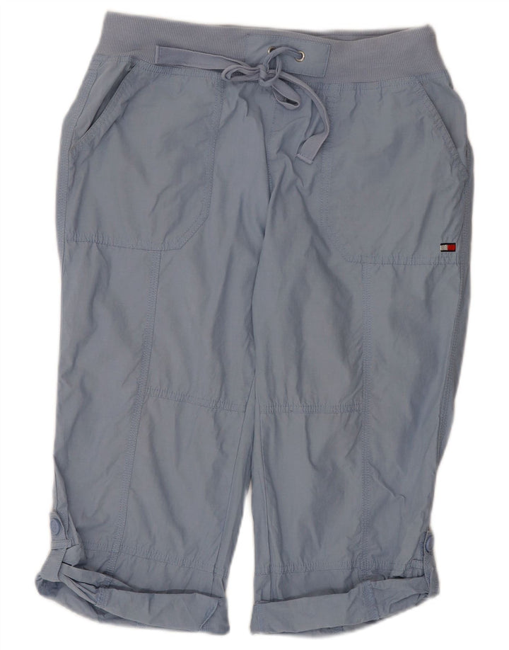 Spodnie damskie Capri Tommy Hilfiger Medium W30 L22 Niebieskie bawełniane