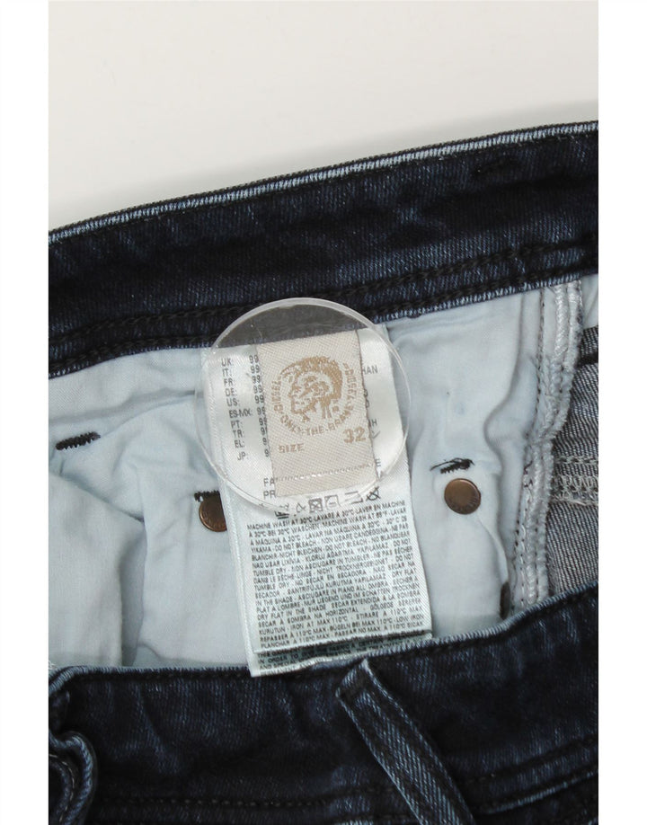 Diesel Męskie Slim Jeansy W32 L32 Granatowe Bawełniane
