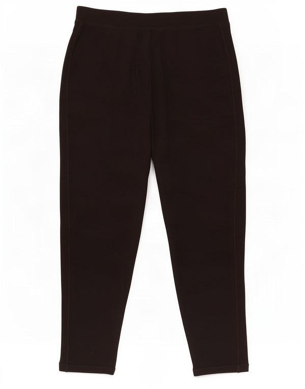 Spodnie Capri Marks & Spencer Damskie UK 10 Small W28 L23 Czarna Wiskoza