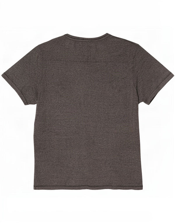 T-shirt męski French Connection Top 2XL Szary, bawełniany w prążki