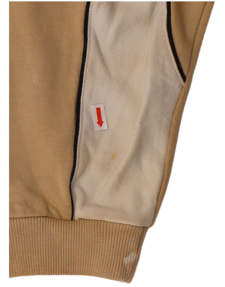 Męska bluza z grafiką IGUANA XL, beżowa, bawełniana