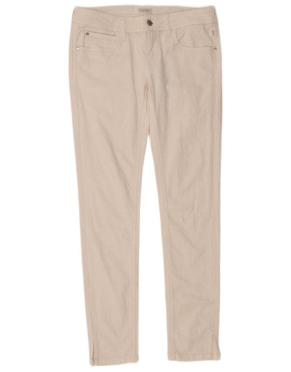 Damskie dżinsy rurki MELTIN' POT W29 L32 Biała bawełna