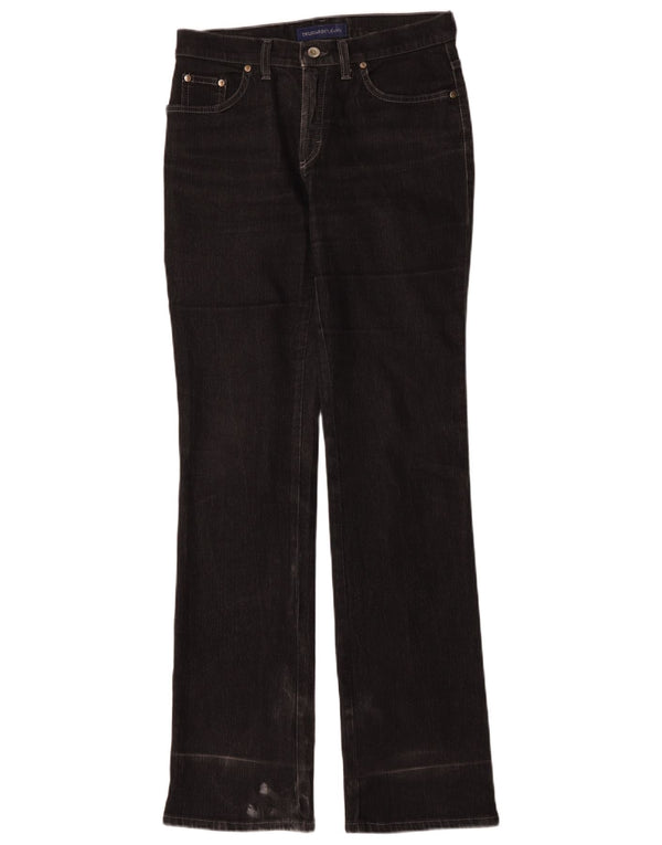 Damskie jeansy Bootcut Trussardi IT 42 Medium W26 L33 Czarna bawełna