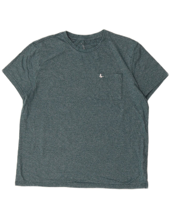 T-shirt męski Jack Wills, top XL, zielony, poliester