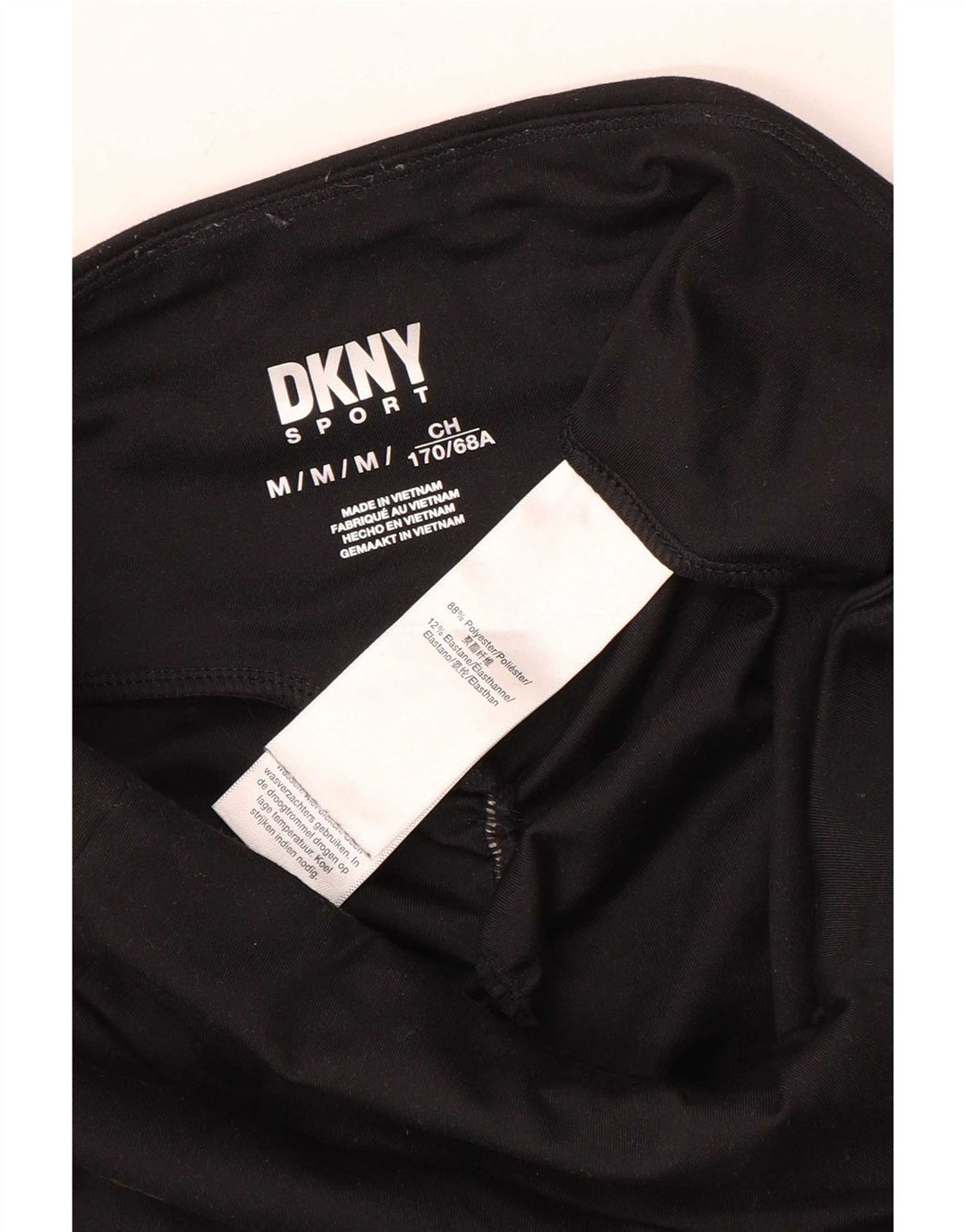 Legginsy damskie Dkny UK 14, średni czarny poliester