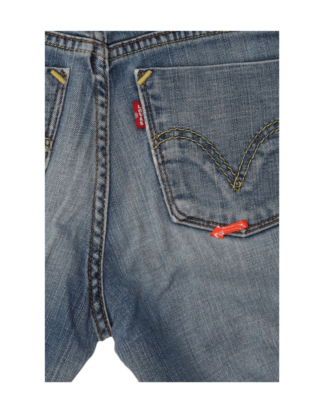 LEVI'S Womens Straight Jeans W26 L26 Blue Vintage Levi's and Second-Hand Levi's from Messina Hembry 