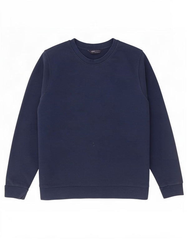 Bluza damska Marks & Spencer UK 20 2XL Granatowa, bawełniana