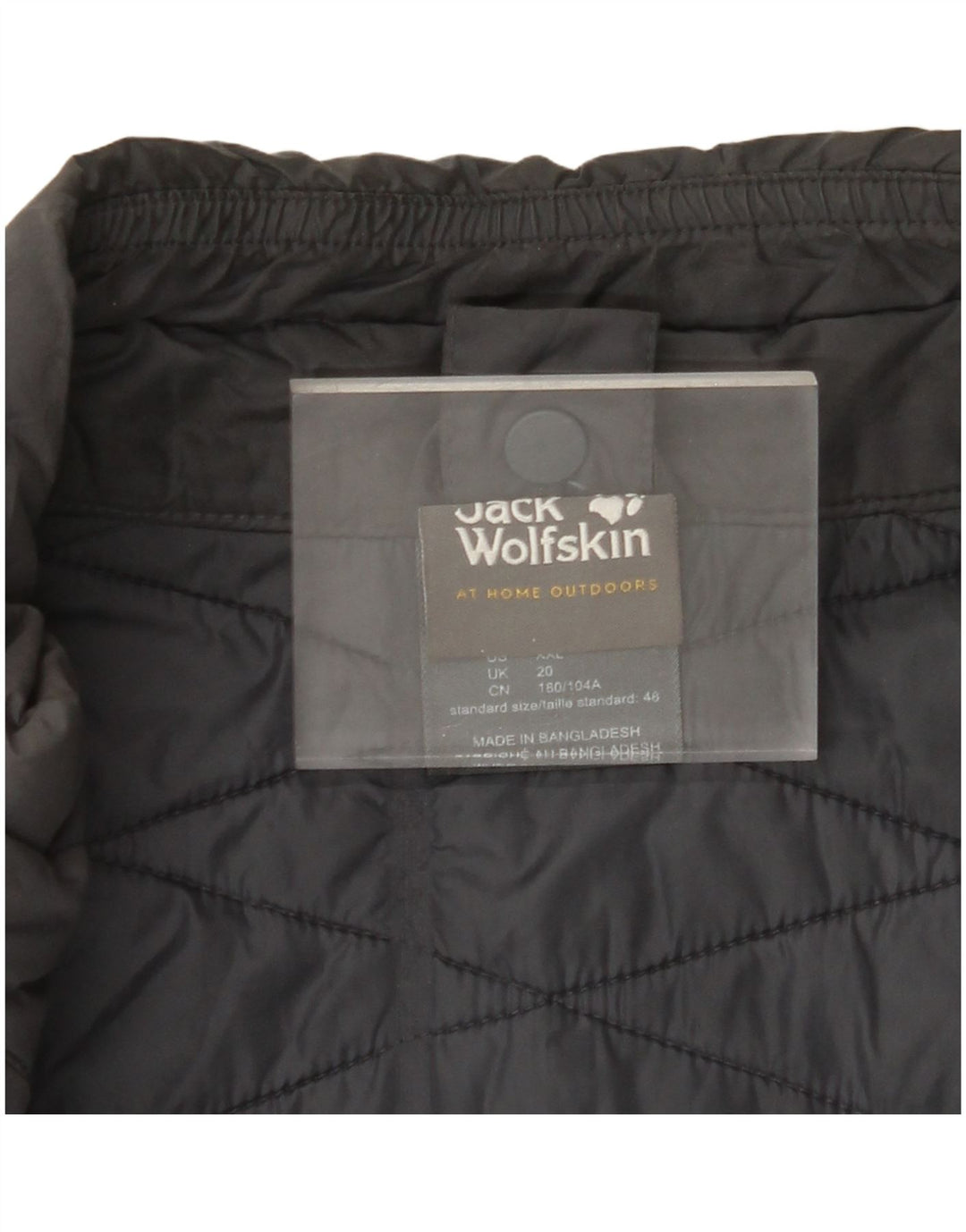 Damska wyściełana kamizelka JACK WOLFSKIN UK 20 2XL Szary poliester