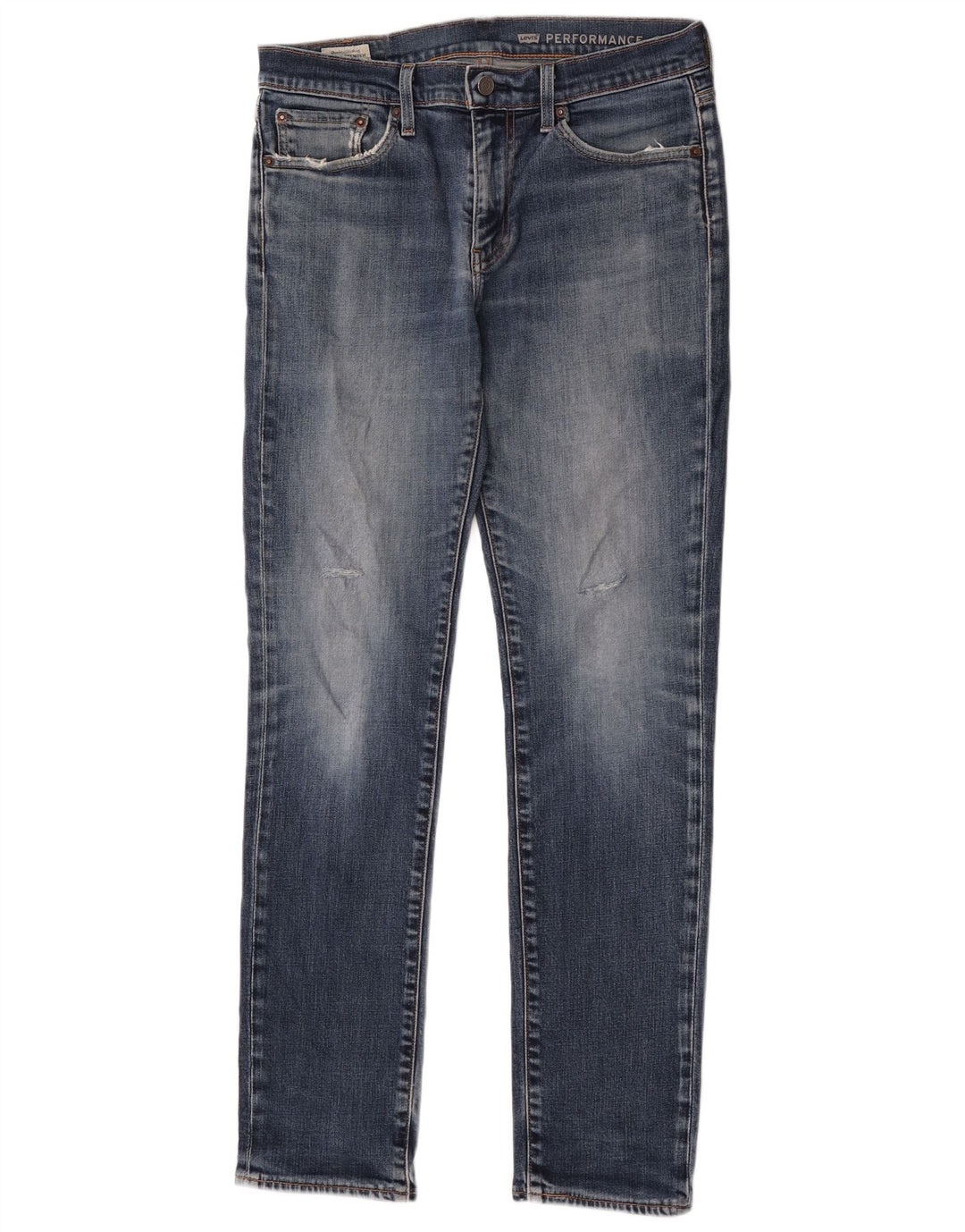 Damskie jeansy Levi's 511 Slim W32 L34 Niebieskie bawełniane