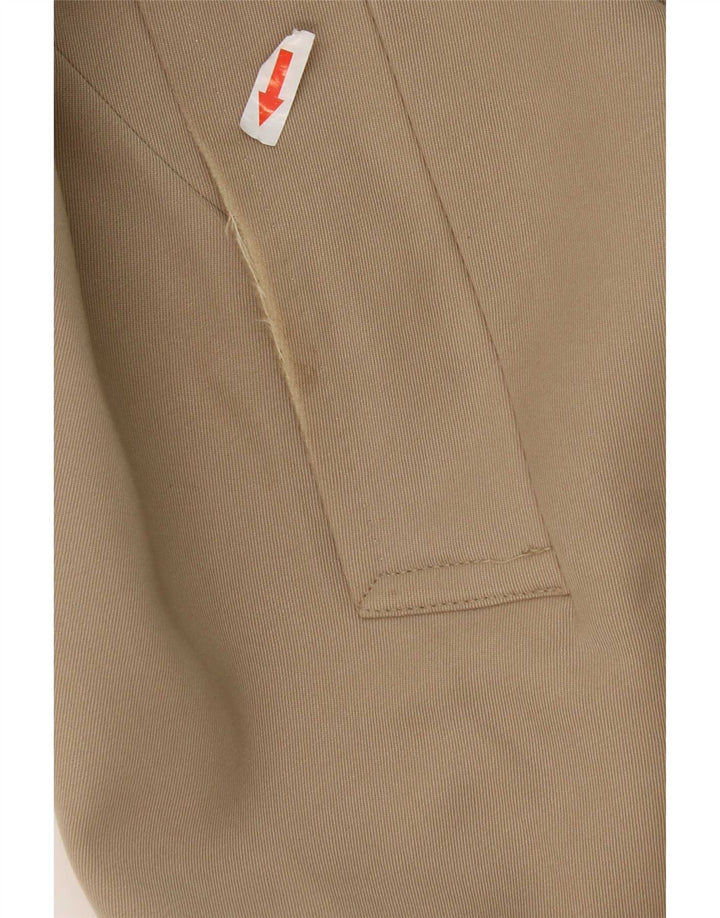 Płaszcz męski Aquascutum UK 38 Średni beżowy dziewiczy wełna
