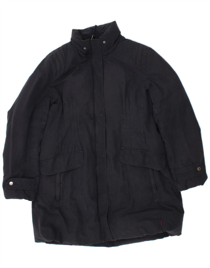 KAPPA Womens Windbreaker Coat UK 20 2XL Navy Blue Polyester Vintage Kappa and Second-Hand Kappa from Messina Hembry 