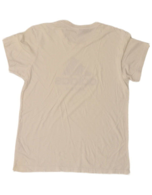Męska koszulka graficzna Adidas Top Medium White