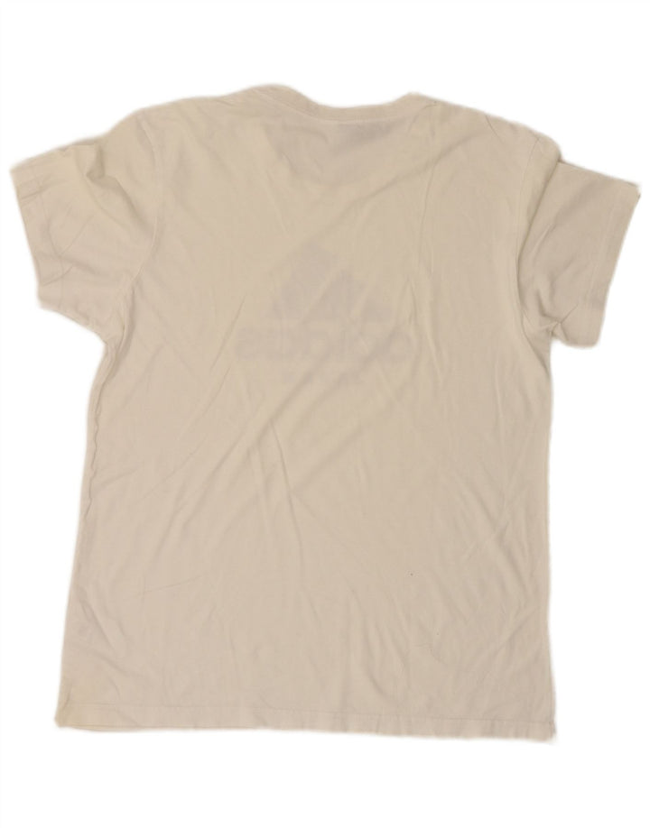 Męska koszulka graficzna Adidas Top Medium White