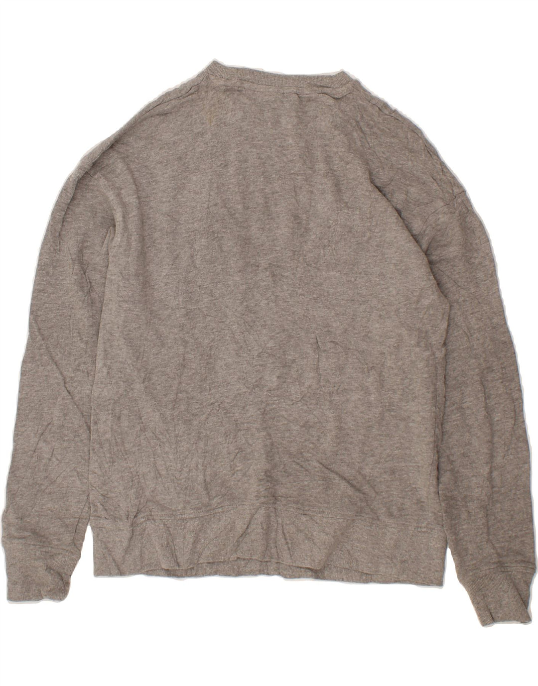 JACK & JONES Mens Graphic Sweatshirt Jumper Medium Grey Cotton Vintage Jack & Jones and Second-Hand Jack & Jones from Messina Hembry 