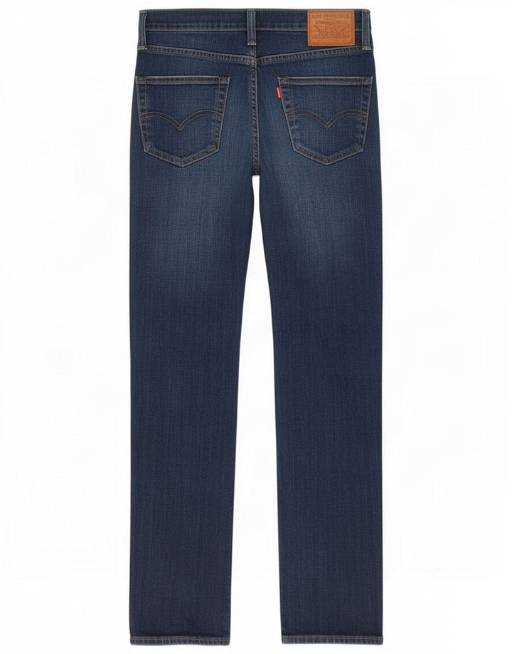 Męskie jeansy Levi's 511 Slim W28 L30 Niebieska bawełna