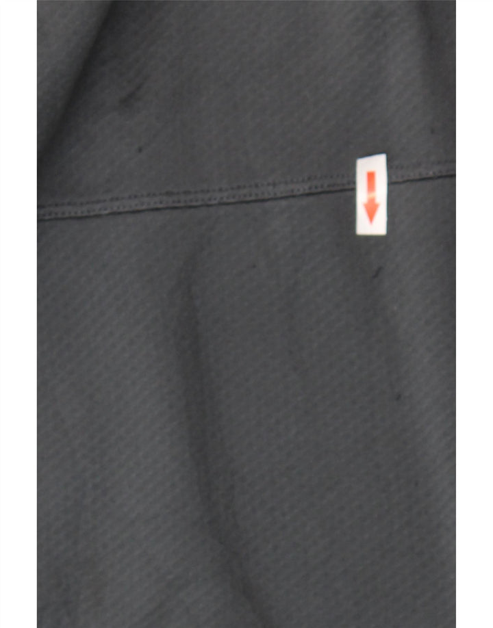 Męski sweter z kapturem Russell Athletic Dri-Power, duży, szary, poliestrowy