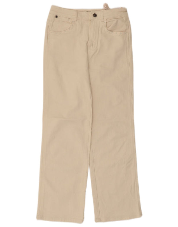 Spodnie Damskie Massimo Dutti Straight Casual EU 34 2XS W24 L26 Beżowe