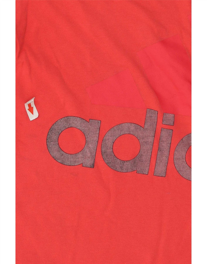 Damska koszulka graficzna Adidas Top UK 14 Średnia czerwień