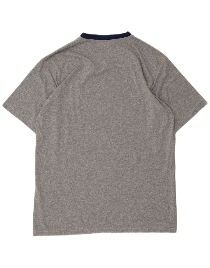 T-shirt męski Fila Top 2XL Szary, bawełniany w plamki