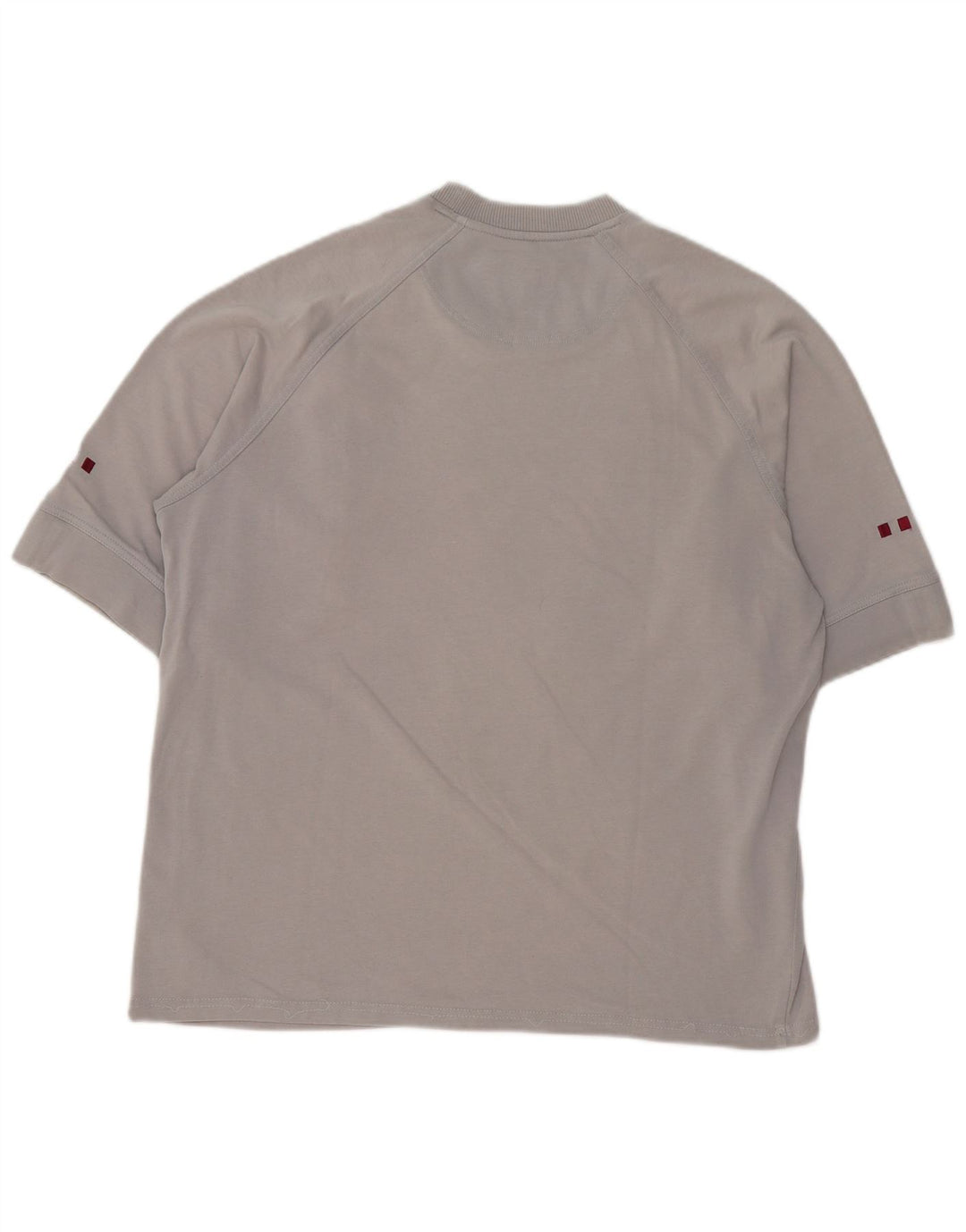 Adidas Męski T-shirt Top Duży Szary Bawełniany