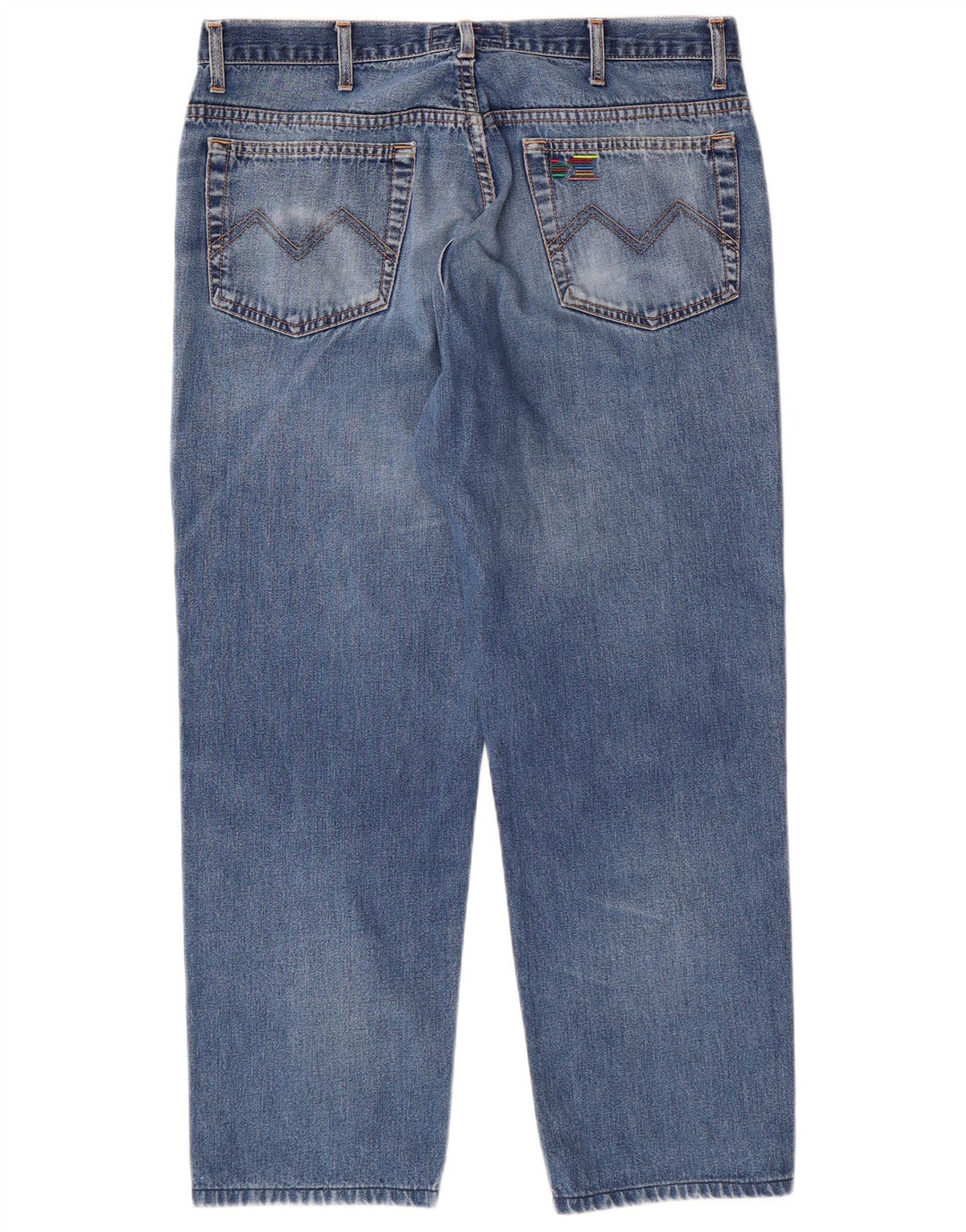 MISSONI SPORT Męskie zwężane dżinsy IT 52 XL W36 L26 Niebieskie bawełniane