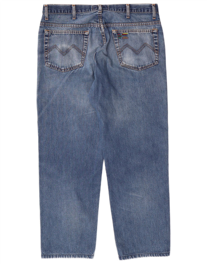 MISSONI SPORT Męskie zwężane dżinsy IT 52 XL W36 L26 Niebieskie bawełniane