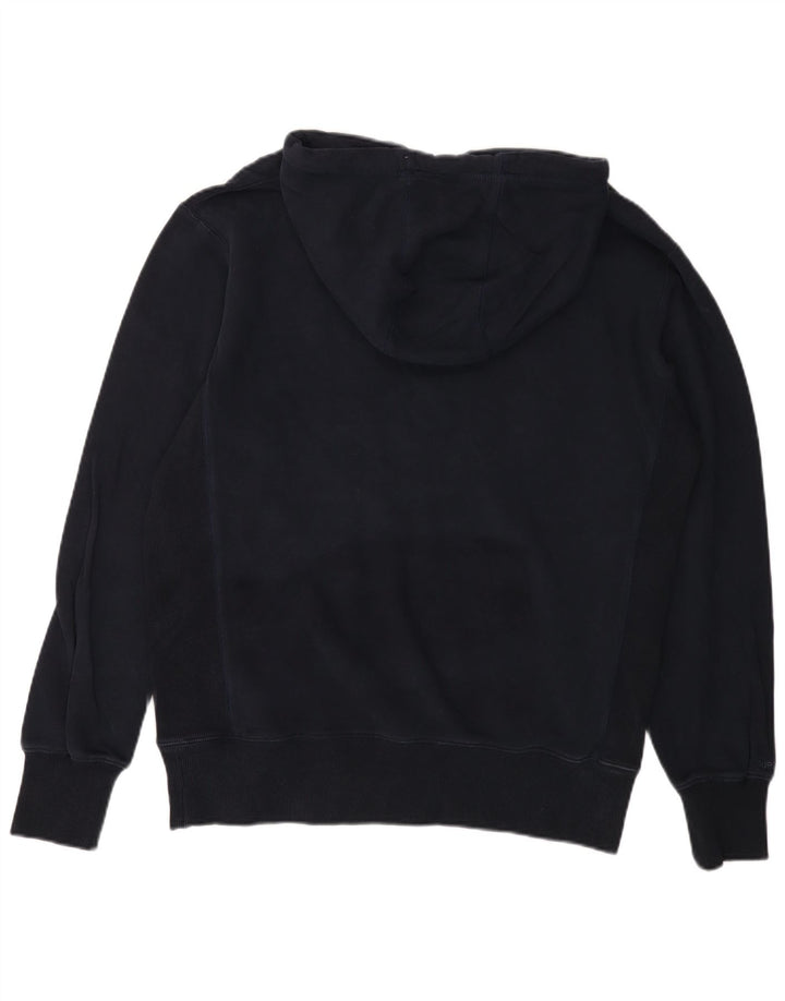 SUPERDRY Męski sweter z kapturem, duży, granatowy, bawełniany