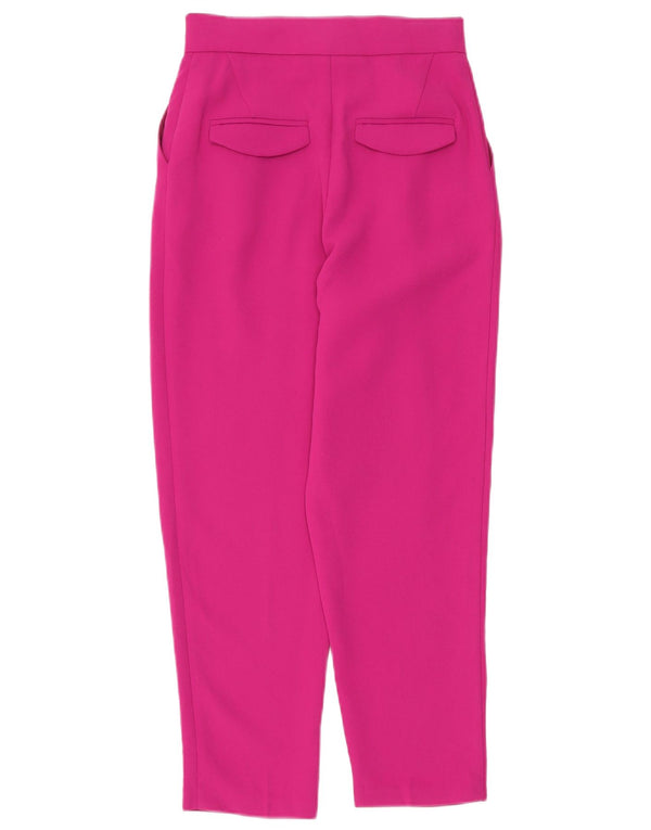 Topshop Damskie krótkie spodnie z wysokim stanem UK 8 Small W26 L25 Różowe
