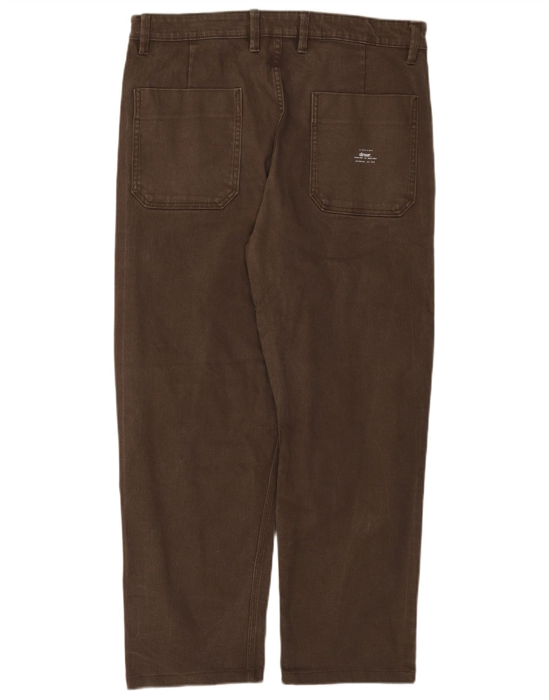Męskie proste dżinsy Zara EU 42 Large W32 L27 Brązowe
