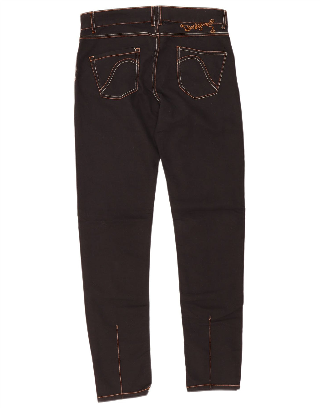 Damskie spodnie typu slim casual Desigual W30 L30 czarne