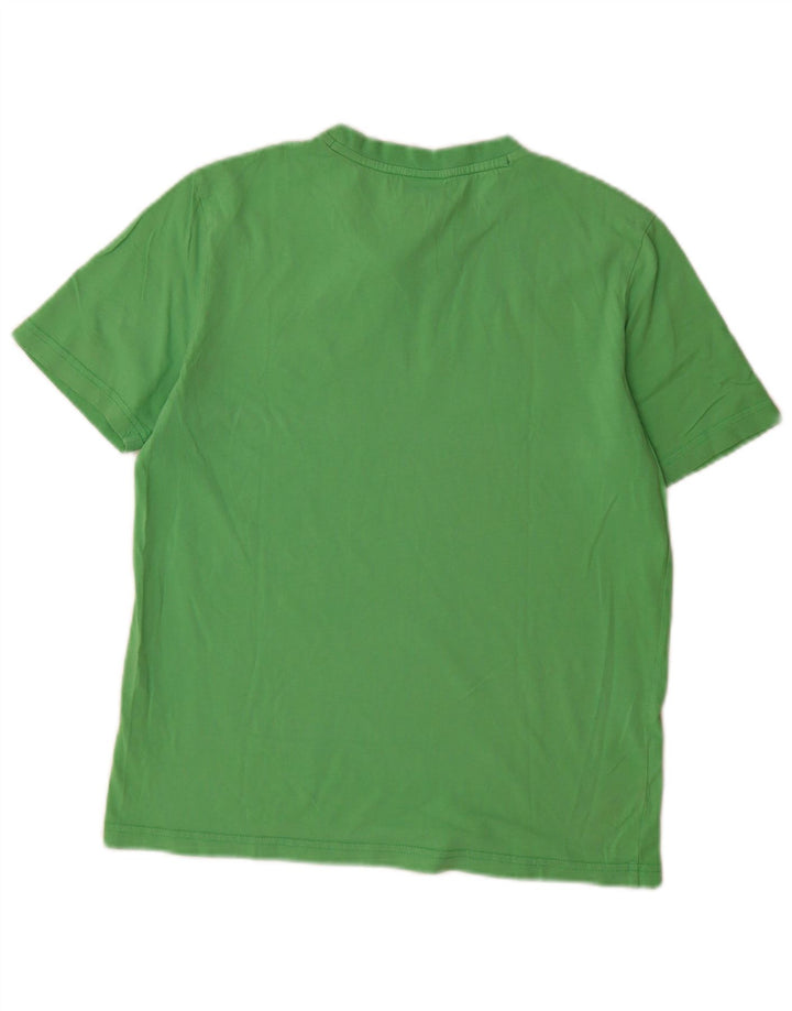 T-shirt męski Puma Top, mały, zielony, bawełniany