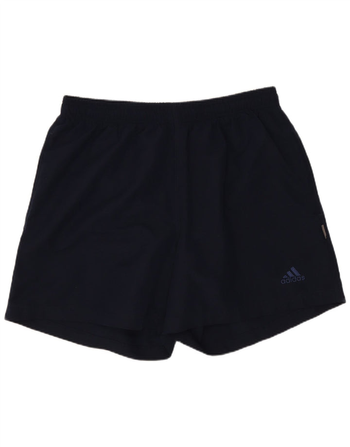 Męskie spodenki sportowe Adidas, duże, granatowe, z poliestru