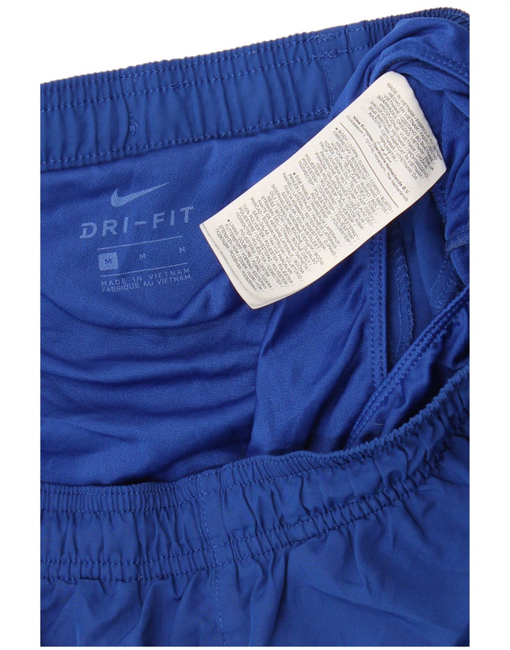 Męskie spodenki sportowe NIKE Dri Fit Graphic, średnioniebieskie, poliestrowe