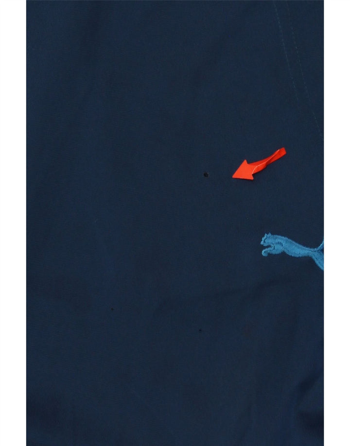 Męskie spodnie dresowe PUMA, małe, granatowe