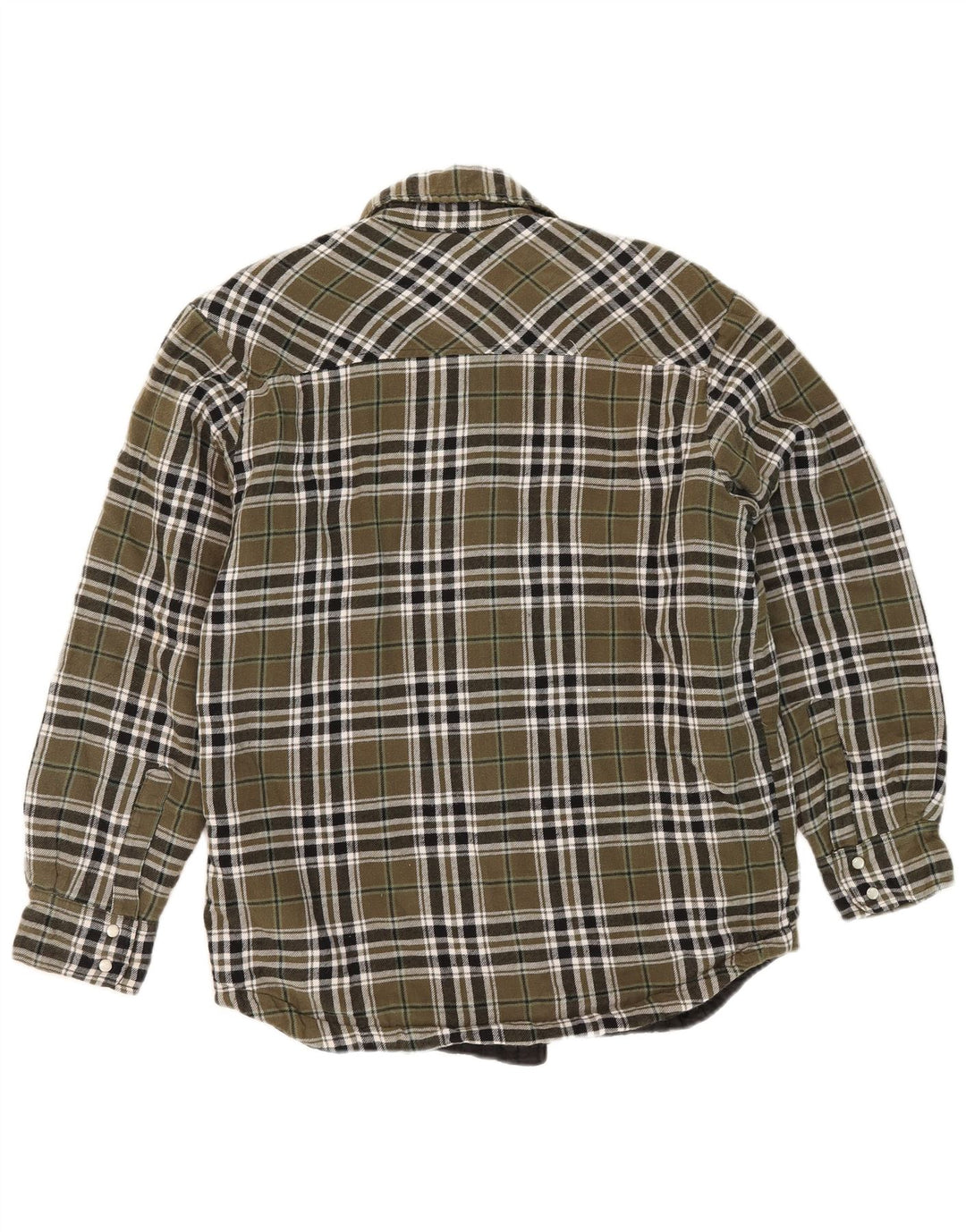 Męska koszula flanelowa Dickies drwal, mała bawełniana kratka khaki